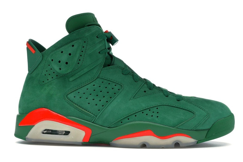 Air Jordan 6 Retro Gatorade Green - Pine Green/Orange Blaze-Pine Green - AJ5986-335 - 01