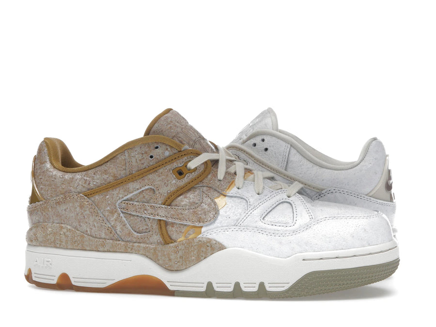 Nike Air Force 3 Low SP Nigo Kintsugi Bamboo - Bamboo/Multi-Color/Gum Medium Brown - HQ0261-201 - 01