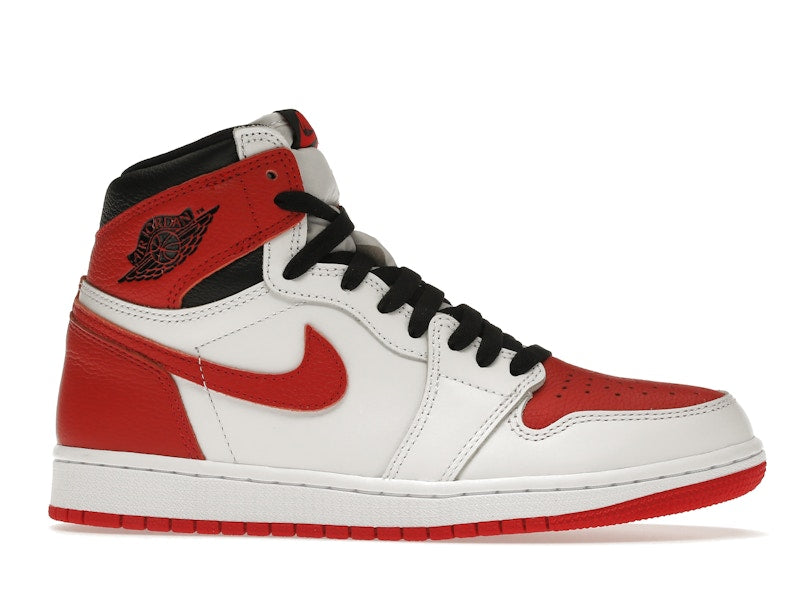 Air Jordan 1 Retro High OG Heritage - White/University Red-Black - 555088-161 - 01