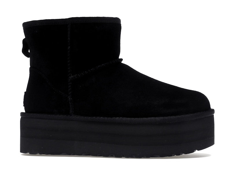 UGG Classic Mini Platform Boot Black (W) - view 1