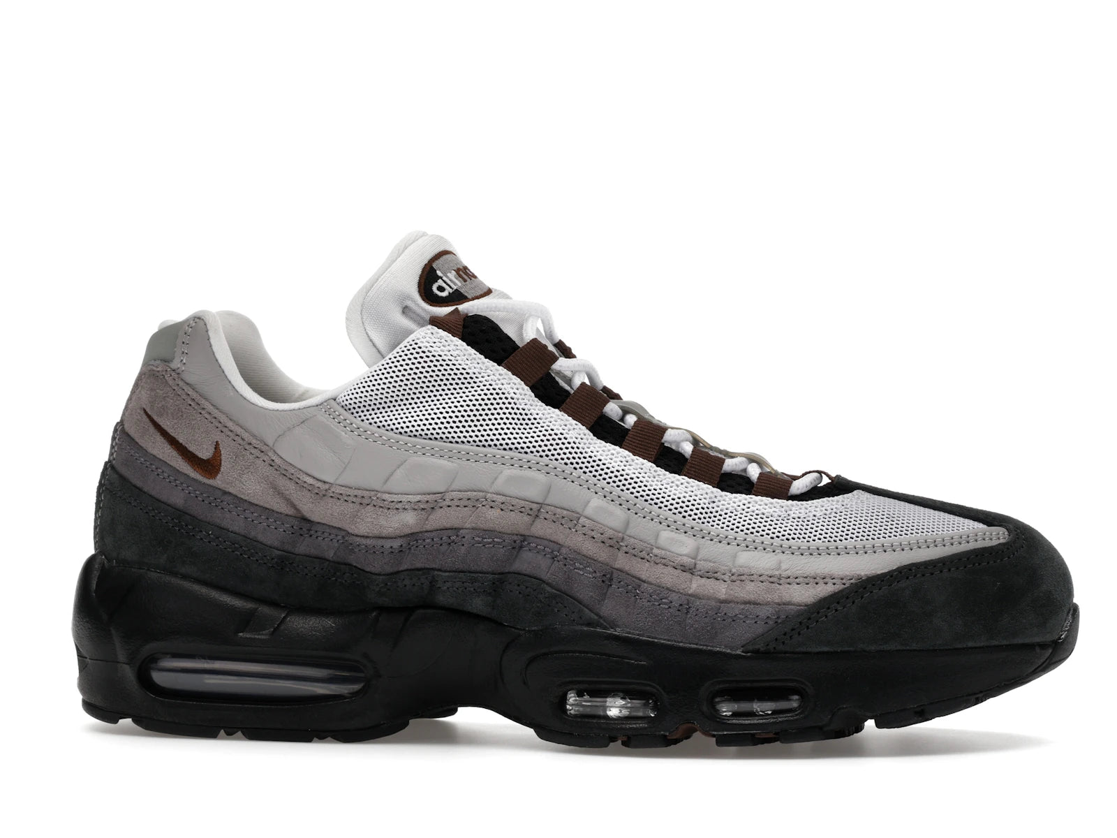Nike Air Max 95 SB Cacao Wow - Black/Cacao Wow/Anthracite/Light Graphite/Light Charcoal/Pearl Grey - HF7545-002 - 01