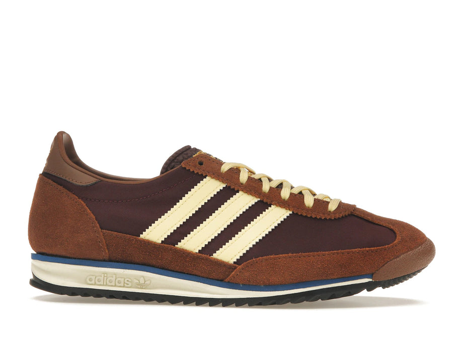Adidas Sl 72 OG Maroon Preloved Brown - Maroon/Almost Yellow/Preloved Brown - IE3425 - 01