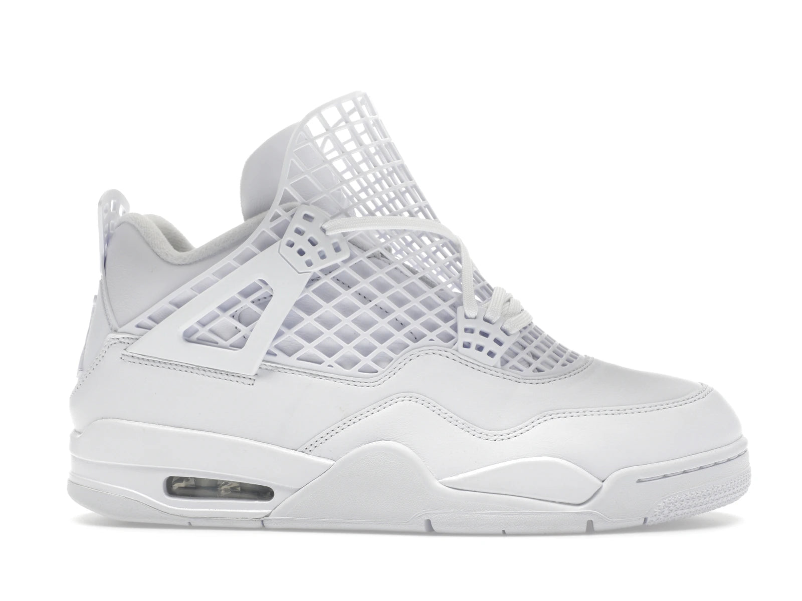 Air Jordan 4 Retro Net - White/Phantom/Metallic Gold - FN7251-107 - 01