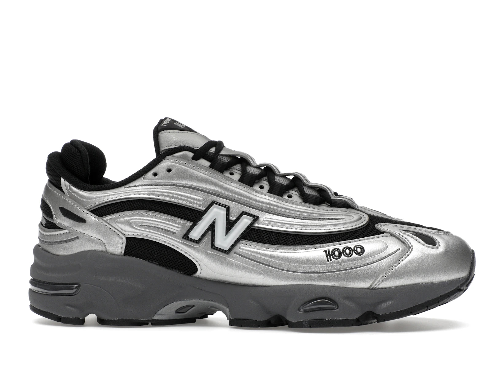 New Balance 1000 Black Silver Metallic - Black/Silver Metallic - M1000EGR - 01