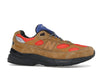 New Balance 992 Miusa Action Bronson Tan Red - Golden Brown/Flame - U992AB1 - 01