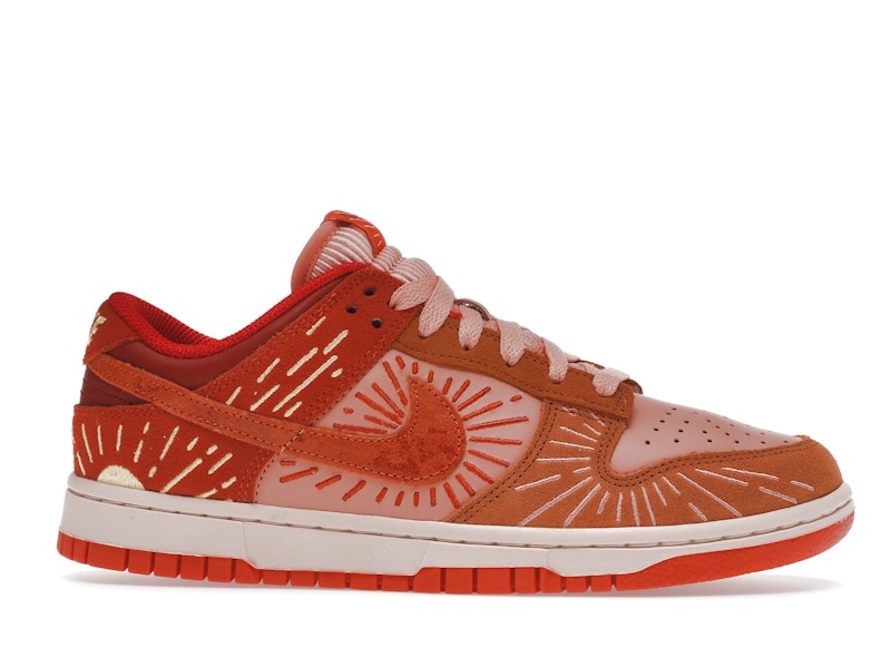 Nike Dunk Low Winter Solstice (W) - Team Orange/Orange-Crimson Bliss - DO6723-800 - 01