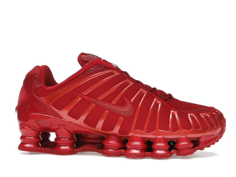 Nike Shox TL Gym Red White (Women's) - Gym Red/Gym Red/White - IB1087-600 - 01
