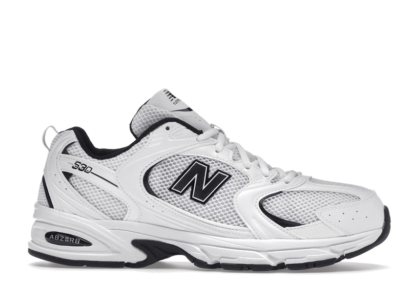 New Balance 530 White Black Details - White/Black - MR530EWB - 01