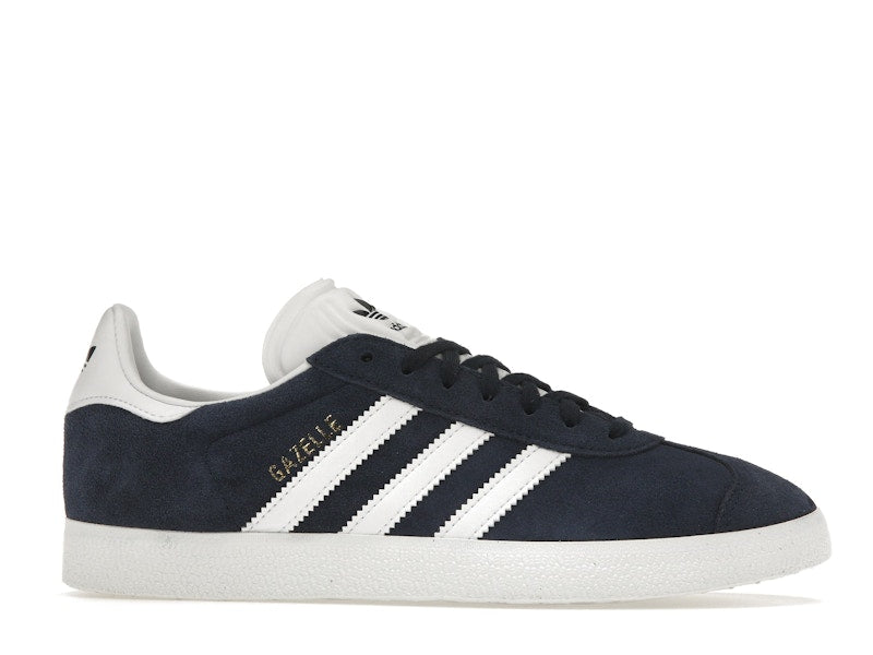 adidas Gazelle Navy White - Collegiate Navy/White/Gold Metallic - BB5478 - 01