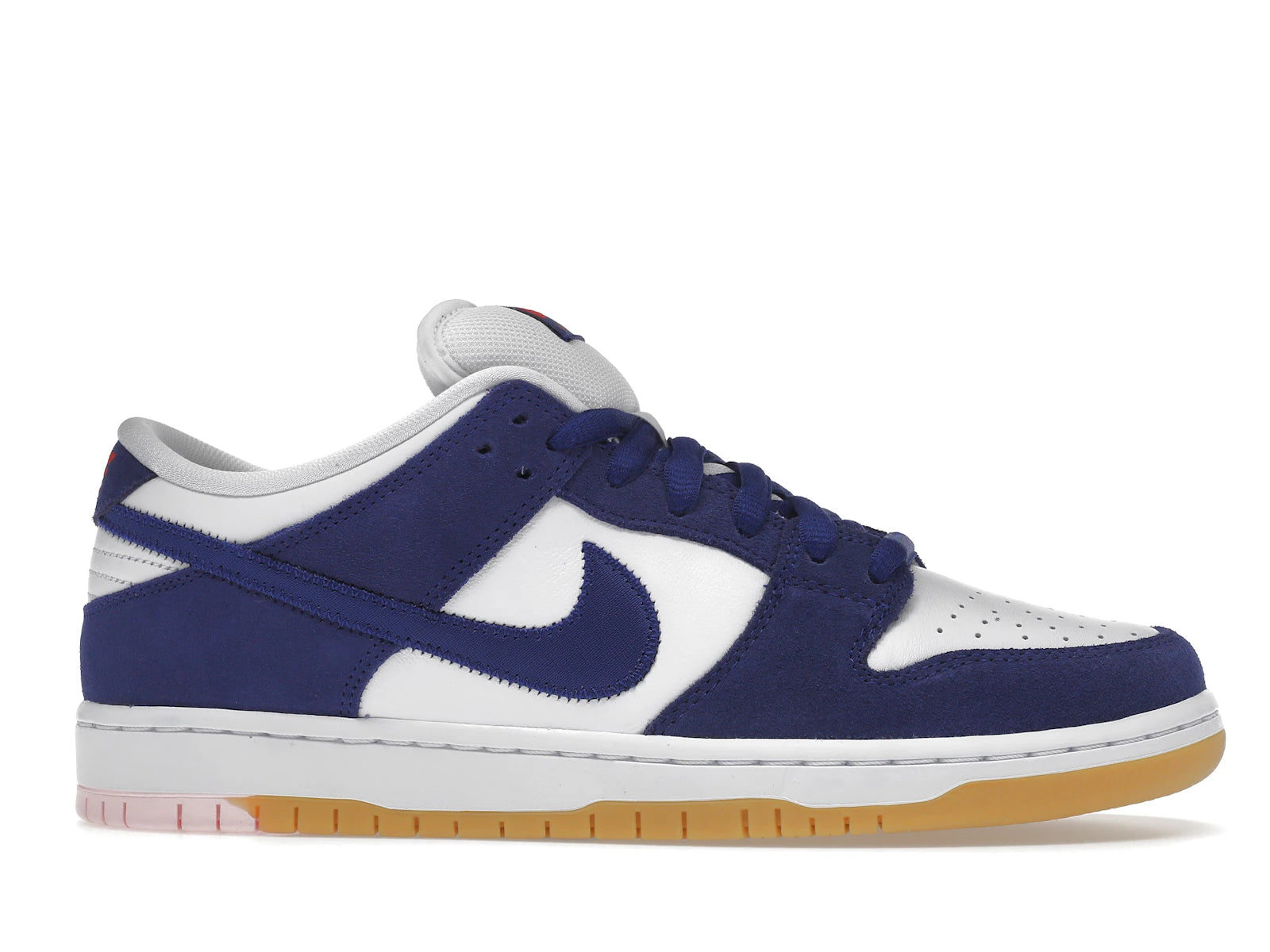 Nike SB Dunk Low Los Angeles Dodgers - Deep Royal Blue/White-Sport Red-Gum Light Brown - DO9395-400 - 01