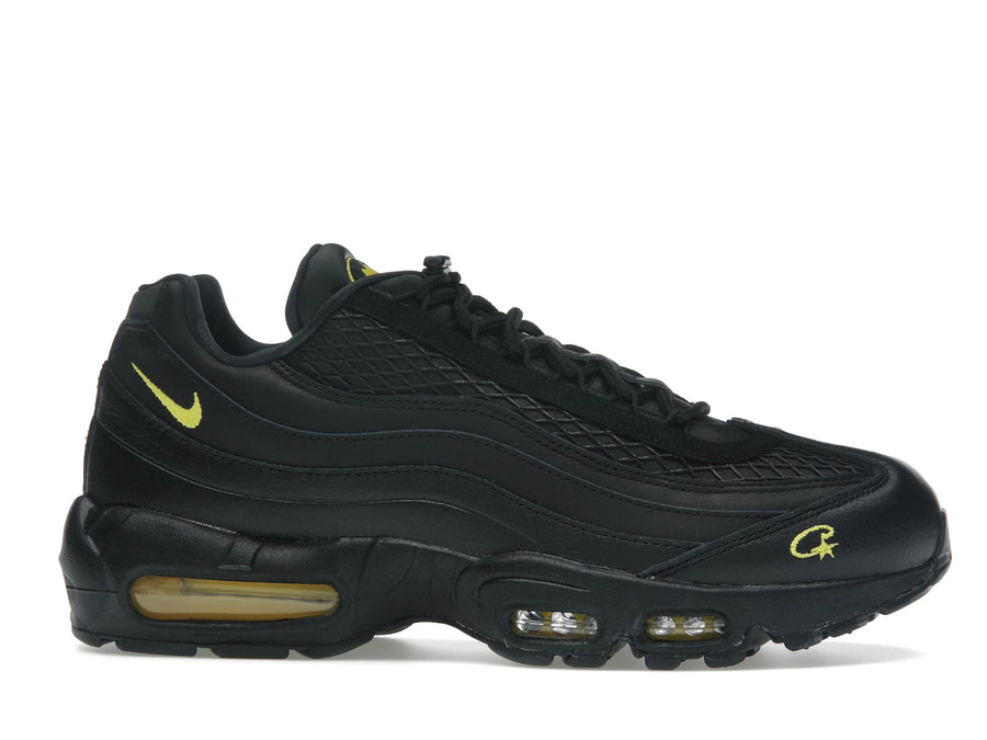Nike Air Max 95 Corteiz Honey Black - Black/Black/Tour Yellow - FB2709-003 - 01