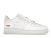 Nike Air Force 1 Low Supreme Box Logo White - White/White-White - CU9225-100 - 01