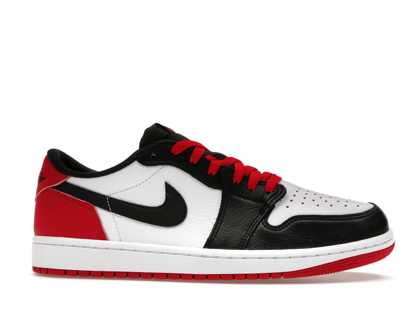 Air Jordan 1 Retro Low OG Black Toe - White/Black/Varsity Red - CZ0790-106 - 01