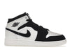 Air Jordan 1 Mid Diamond Shorts (GS) - White/Multi-Color/Black - DN4321-100 - 01