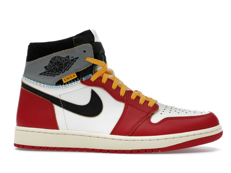 Air Jordan 1 Retro High OG SP Union La Chicago Shadow - Varsity Red/Black-Sail-Shadow Grey-Muslin - HV8563-600 - 01