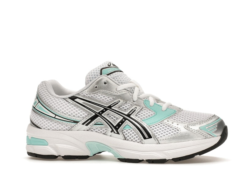 ASICS Gel-1130 White Aqua (GS) - White/Black - 1204A163-102 - 01