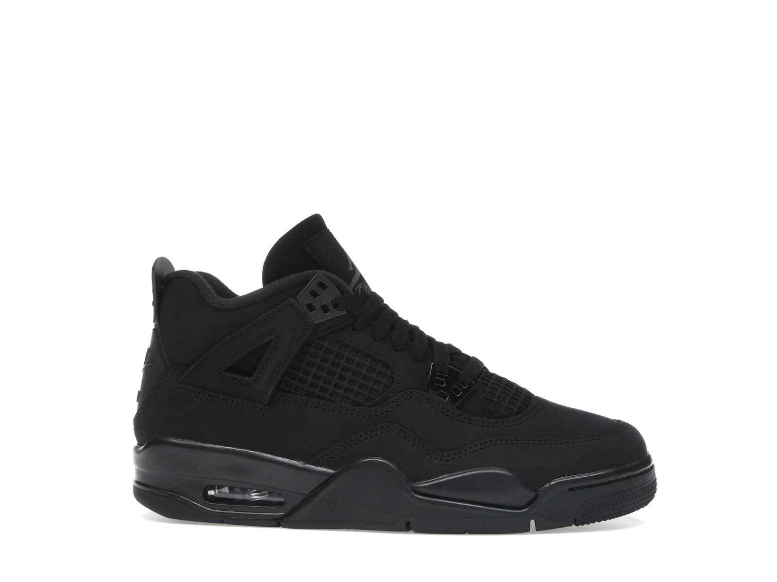 Air Jordan 4 Retro Black Cat - Black/Black/Light Graphite - IB4171-010 - 01