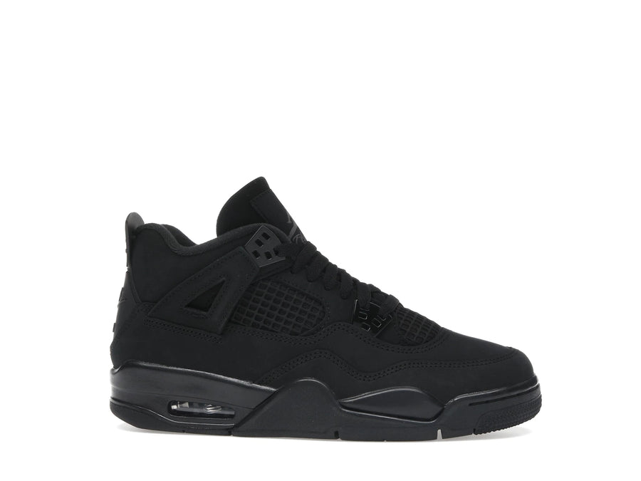 Air Jordan 4 Retro Black Cat - Black/Black/Light Graphite - IB4171-010 - 01