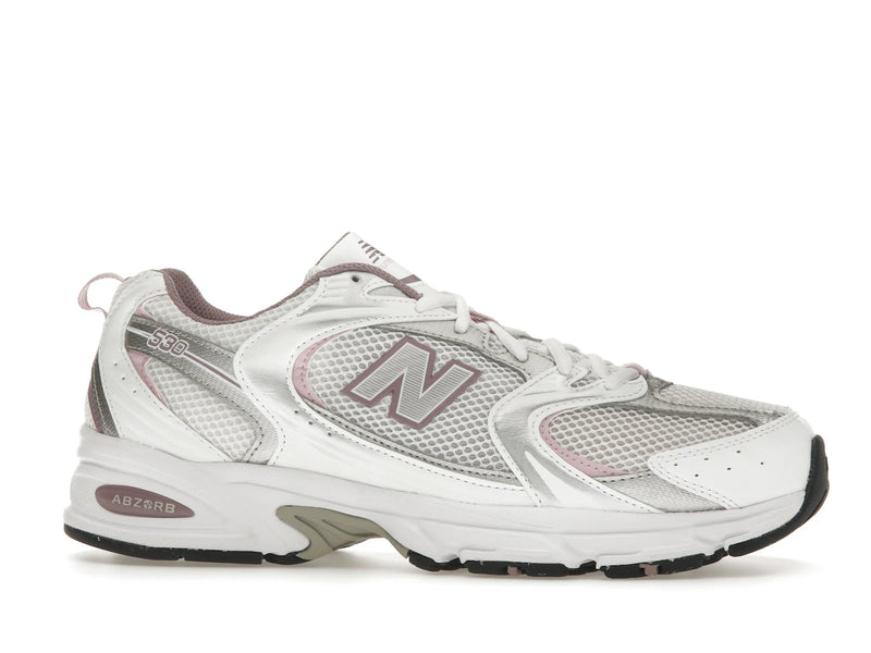 New Balance 530 Ice Wine - White/Silver Metallic/Ice Wine - MR530SGC - 01