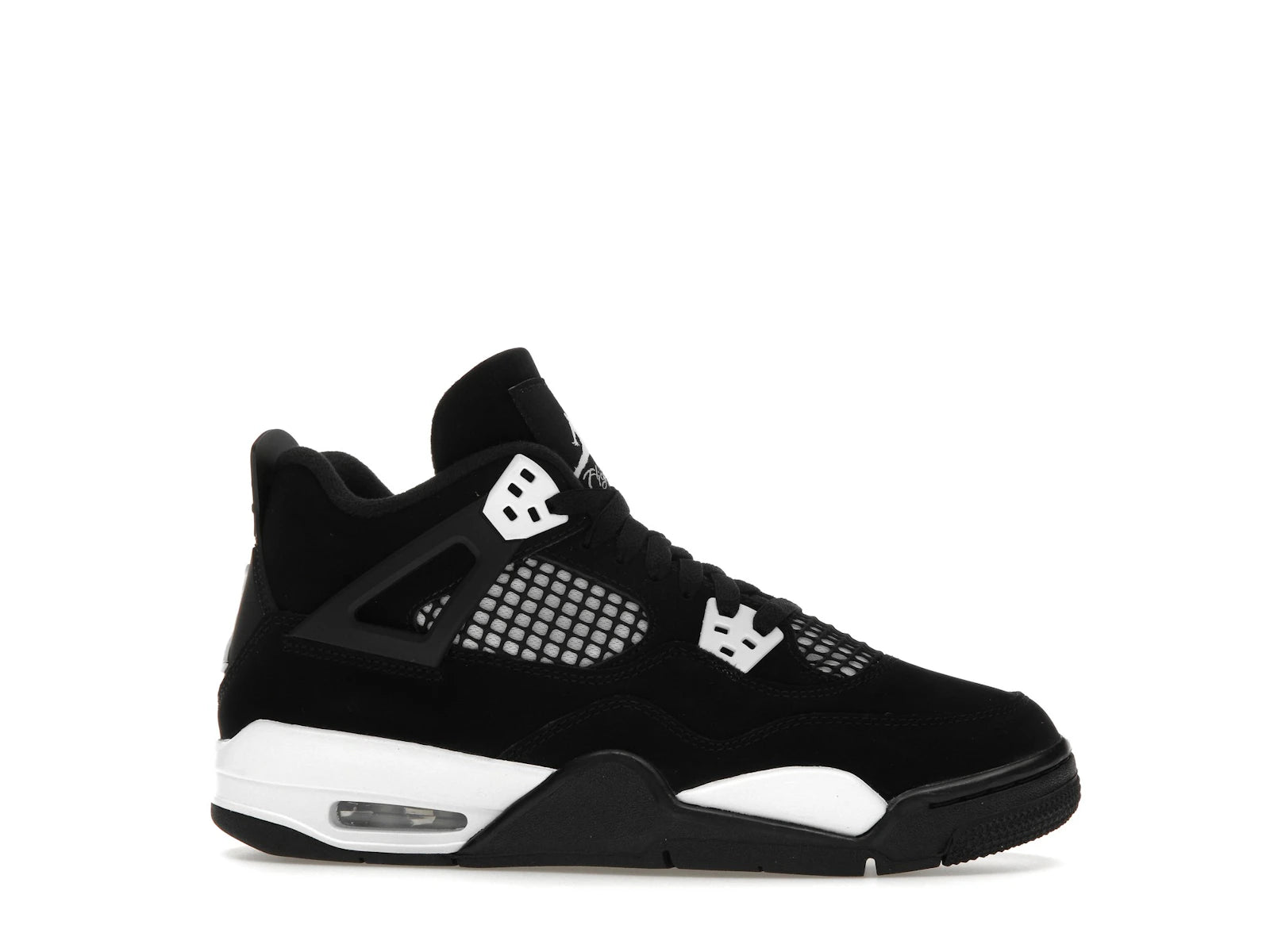 Air Jordan 4 Retro White Thunder (GS) - Black/White/Black - FQ8213-001 - 01