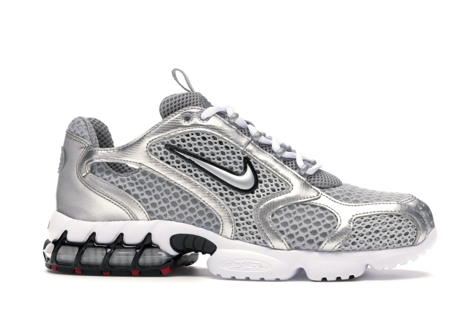 Nike Air Zoom Spiridon Cage 2 Metallic Silver - Light Smoke Grey/Metallic Silver - CJ1288-001 - 01