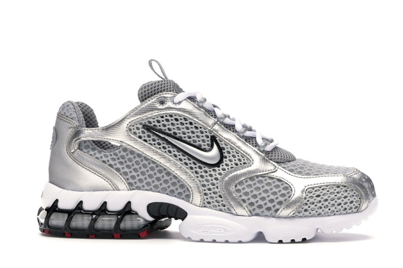 Nike Air Zoom Spiridon Cage 2 Metallic Silver - Light Smoke Grey/Metallic Silver - CJ1288-001 - 01