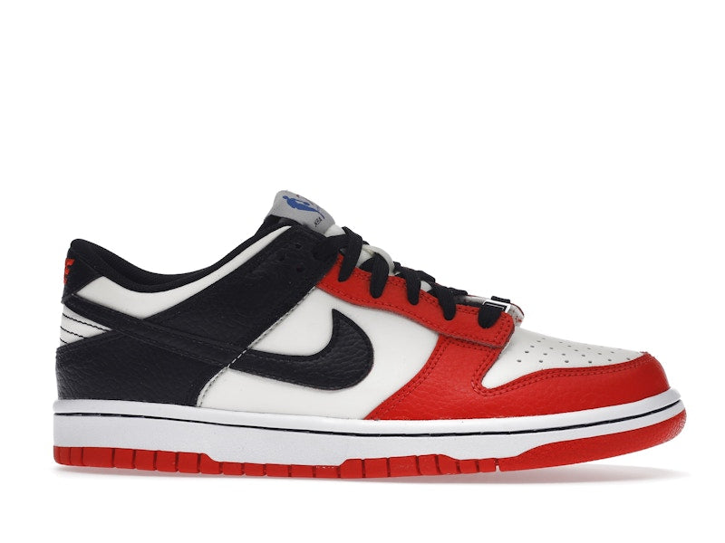 Nike Dunk Low EMB NBA 75th Anniversary Chicago (GS) - vue 2
