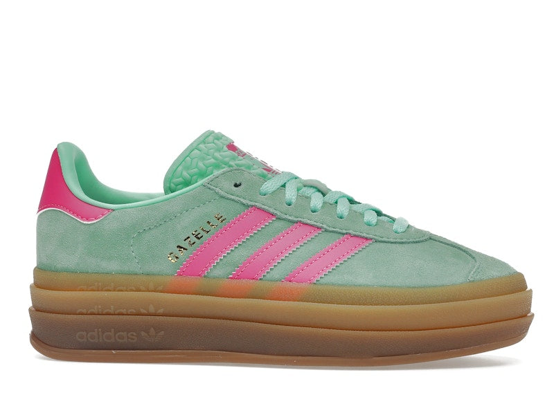 adidas Gazelle Bold Pulse Mint Pink (Women's) - Pulse Mint/Screaming Pink/Gum - H06125 - 01