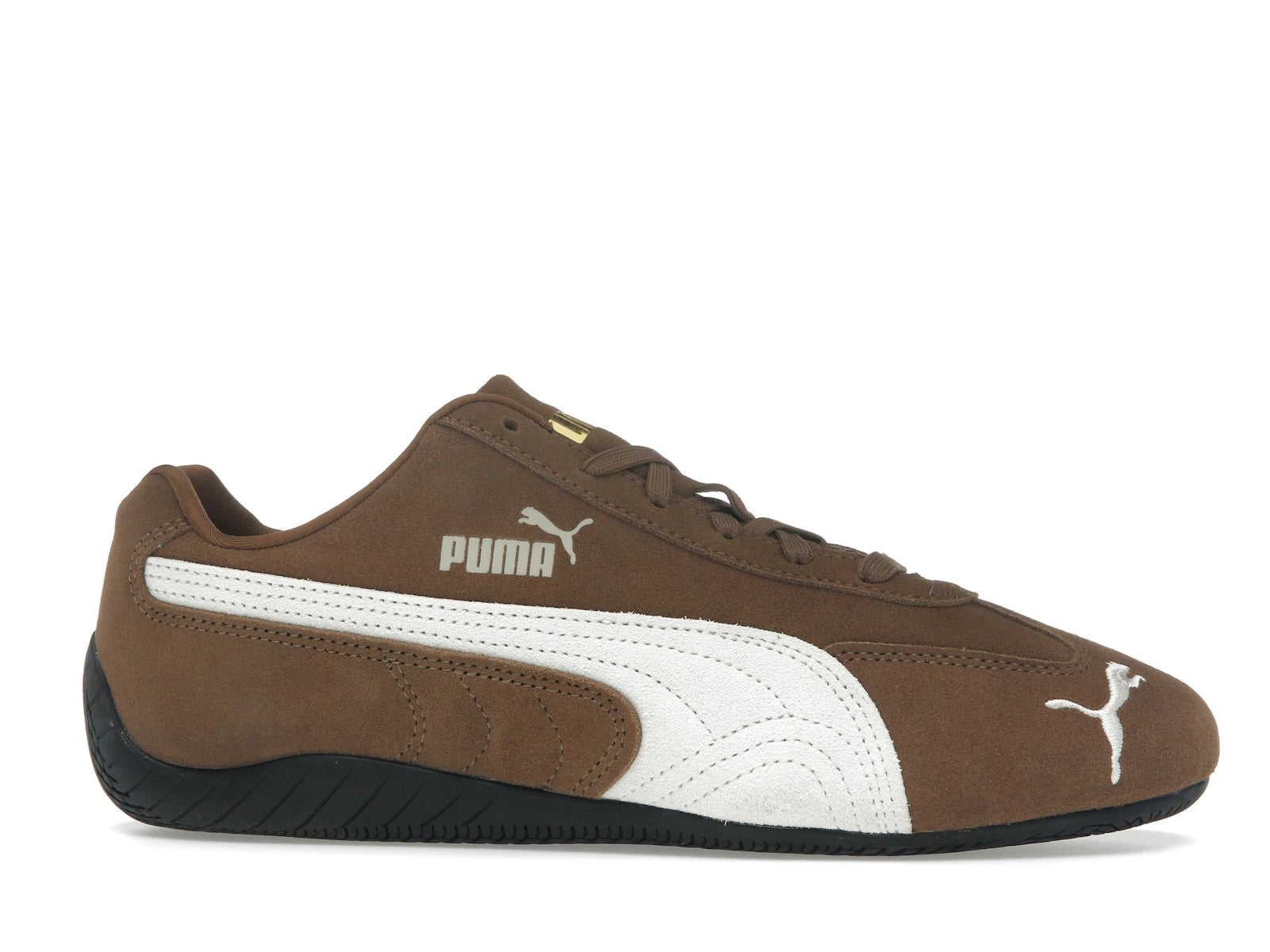 Puma Speedcat OG Haute Coffee Frosted Ivory Gold Tongue Logo - Haute Coffee/Frosted Ivory - 398846-31 - 01