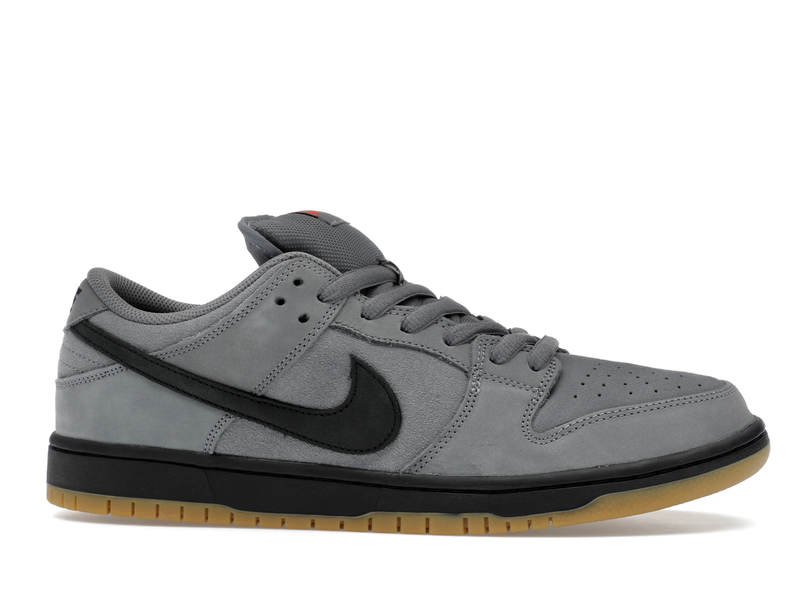 Nike SB Dunk Low Pro Cool Grey - Cool Grey/Black/Cool Grey/Dark Grey/Gum Light Brown/Safety Orange - FJ1674-002 - 01