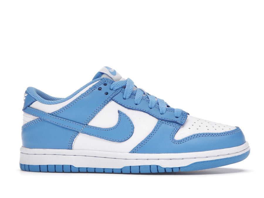 Nike Dunk Low Unc (2021) (GS) - White/University Blue-White - CW1590-103 - 01