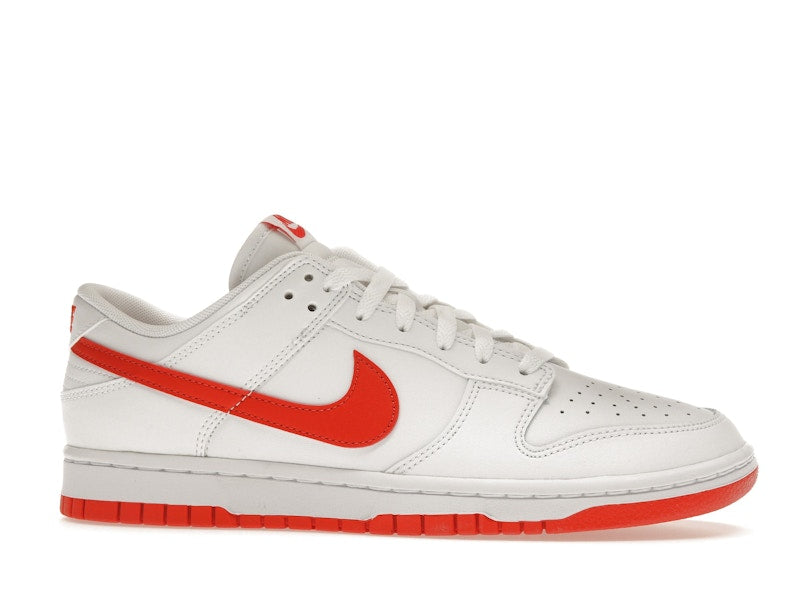 Nike Dunk Low Retro White Picante Red - visning 2