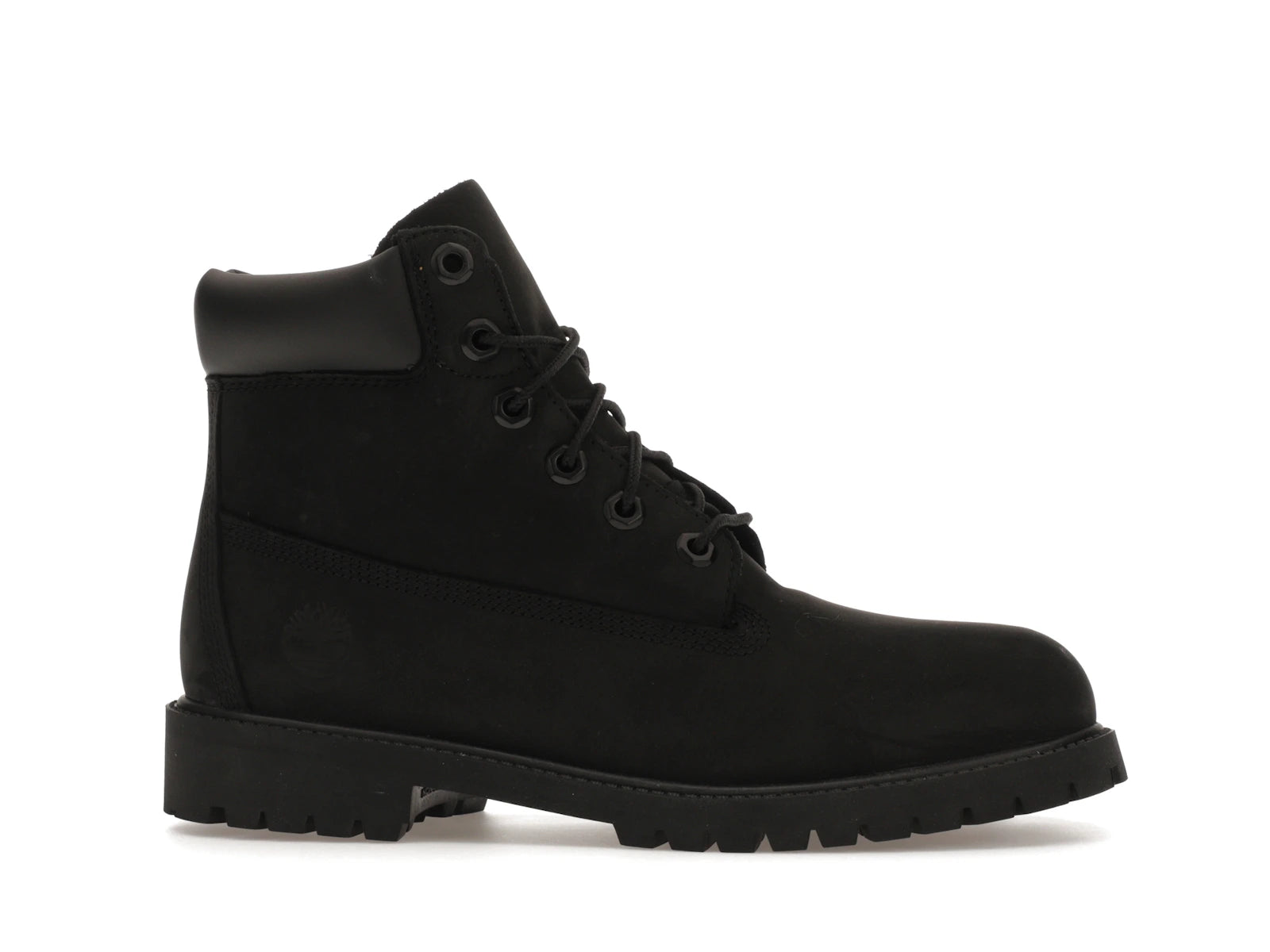 Timberland 6 Inch Premium Boot Black (GS) - Black Nubuck - TB012907-001 - 01