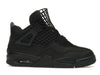 Air Jordan 4 Retro Net Black - Black/Black-Metallic Silver - FN7251-001 - 01