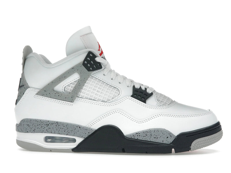 Air Jordan 4 Retro White Cement - Summit White/Fire Red-Tech Grey-Black - FV5029-100 - 01