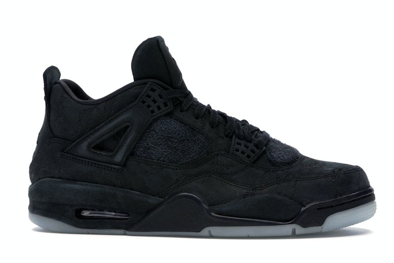 Air Jordan 4 Retro Kaws Black - Black/Black-Clear-Glow - 930155-001 - 01