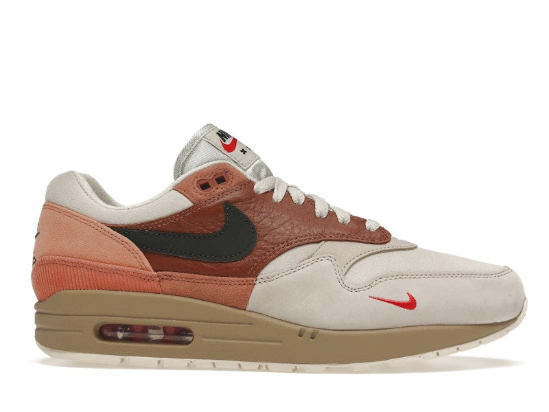 Nike Air Max 1 Amsterdam - Red Bark/Khaki-Terra Blush-Dusty Peach - CV1638-200 - 01