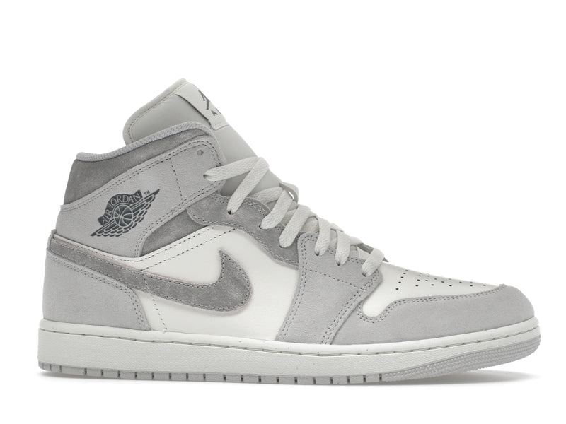 Air Jordan 1 Mid SE Neutral Grey Sail - Neutral Grey/Sail/Smoke Grey - FQ7720-002 - 01