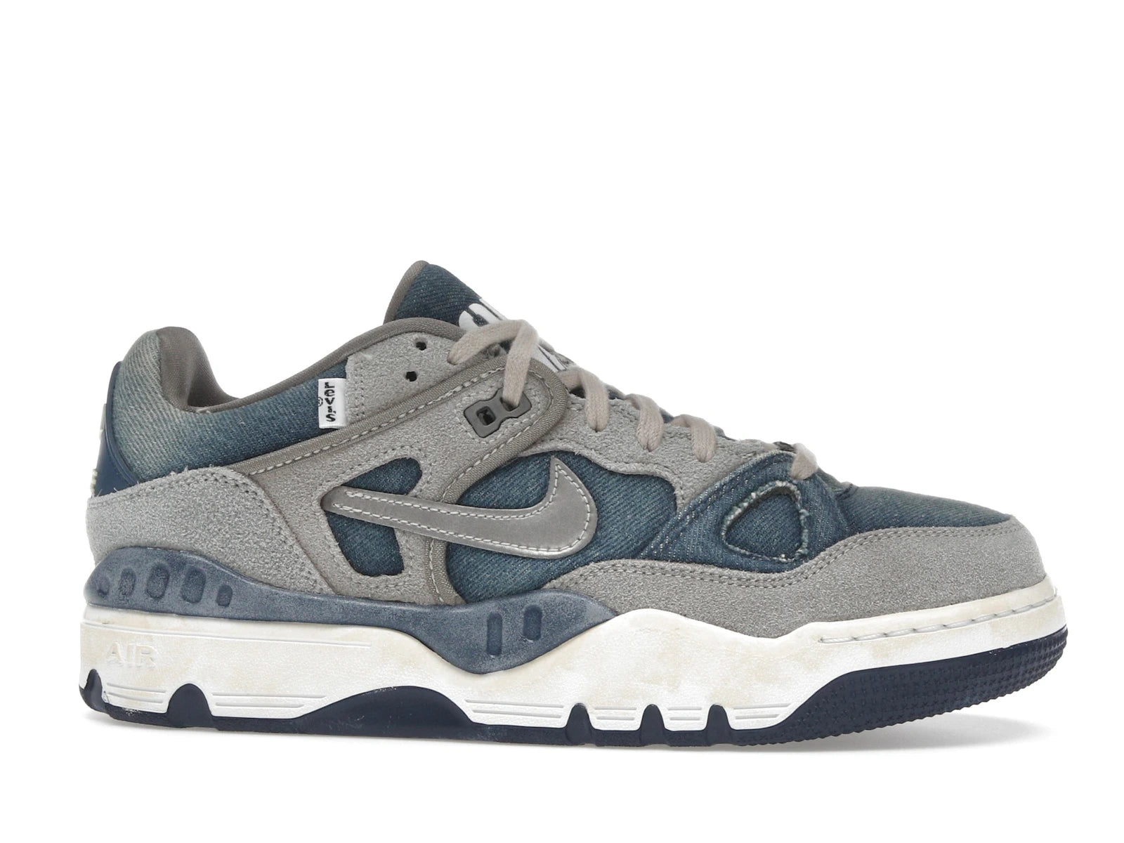 Nike Air Force 3 Low SP Nigo Olive Grey - Olive Grey/Metallic Pewter/Summit White/Navy/String - HQ0262-001 - 01