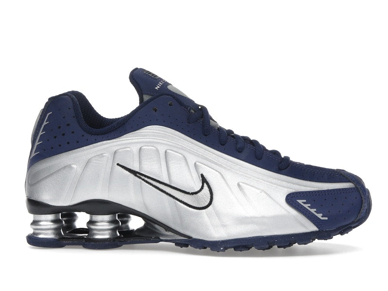 Nike Shox R4 Blue Void (Women's) - Blue Void/Metallic Silver/Black - AR3565-400 - 01