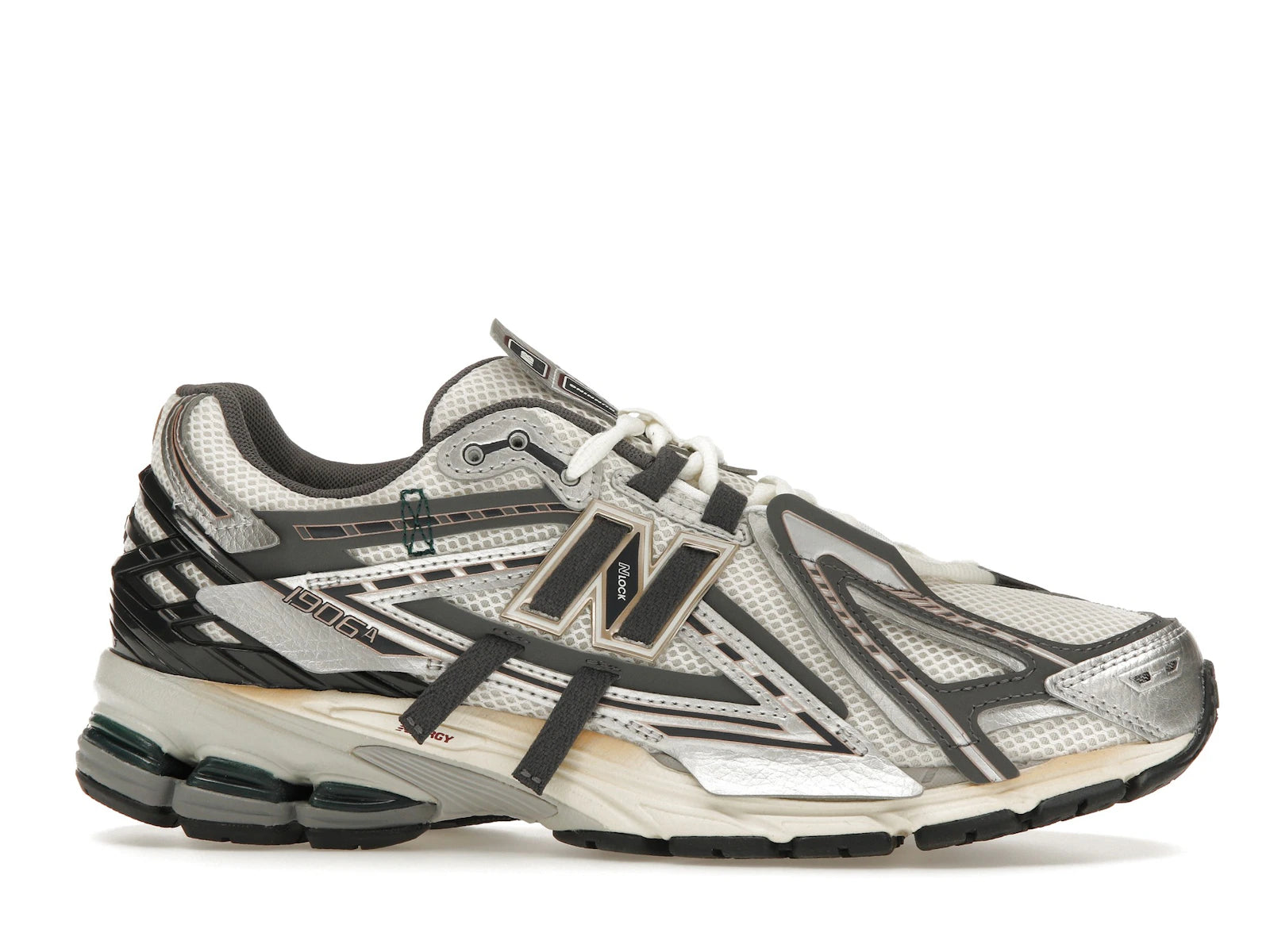 New Balance 1906a Silver Metalic Castlerock - Silver Metalic/Castlerock/Gold Metallic - M1906AD - 01
