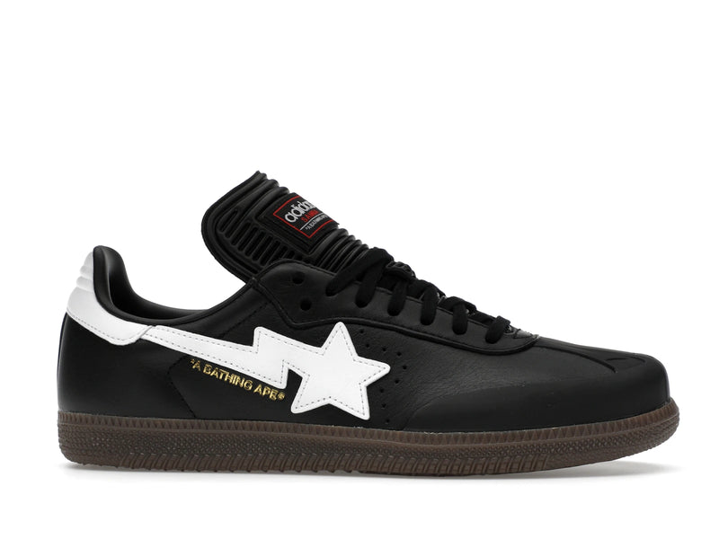 Adidas Samba Bape Black White Gum - Black/White/Gum - JR9246 - 01