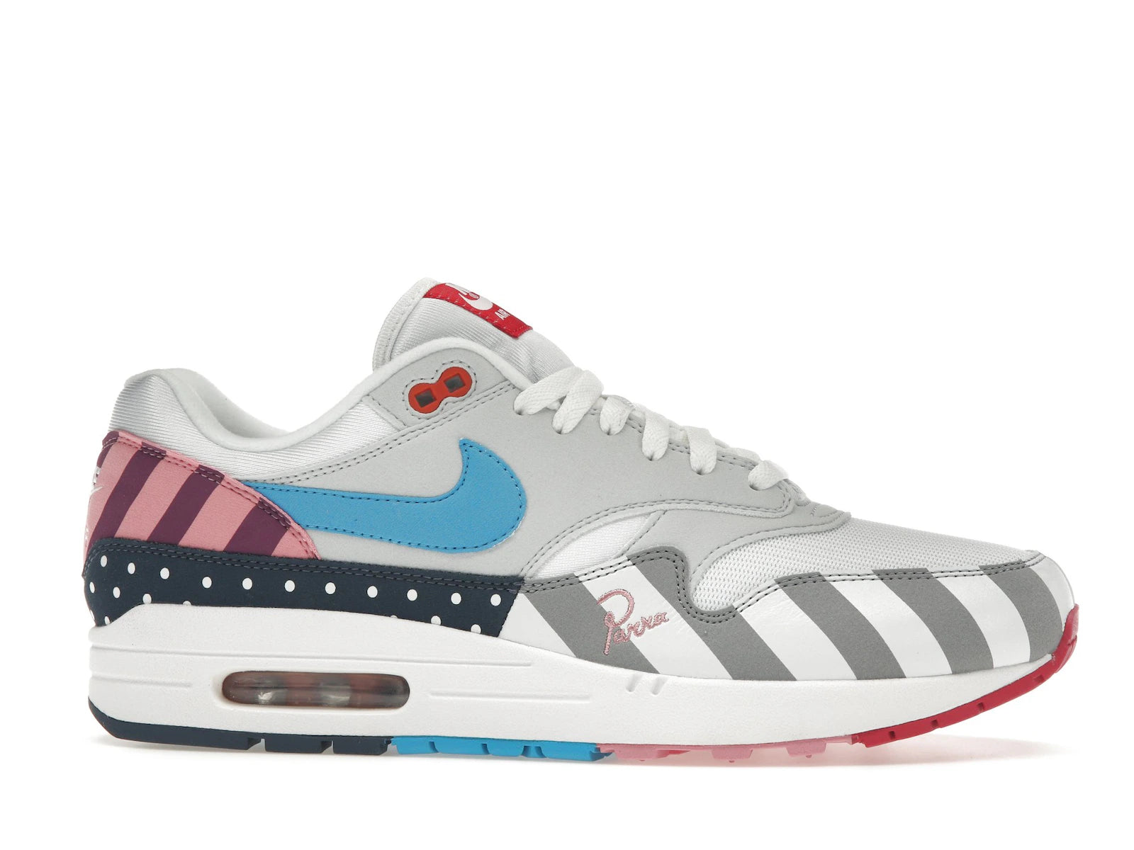 Nike Air Max 1 Parra (2018) - White/Multi-Color - AT3057-100 - 01