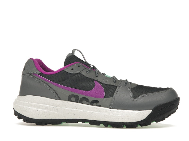 Nike ACG Lowcate Smoke Grey Dark Smoke Grey Vivid Purple - Smoke Grey/Dark Smoke Grey/Vivid Purple - DX2256-002 - 01