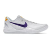 Nike Kobe 8 Protro Lakers Home - White/Court Purple/University Gold - HF9550-100 - 01