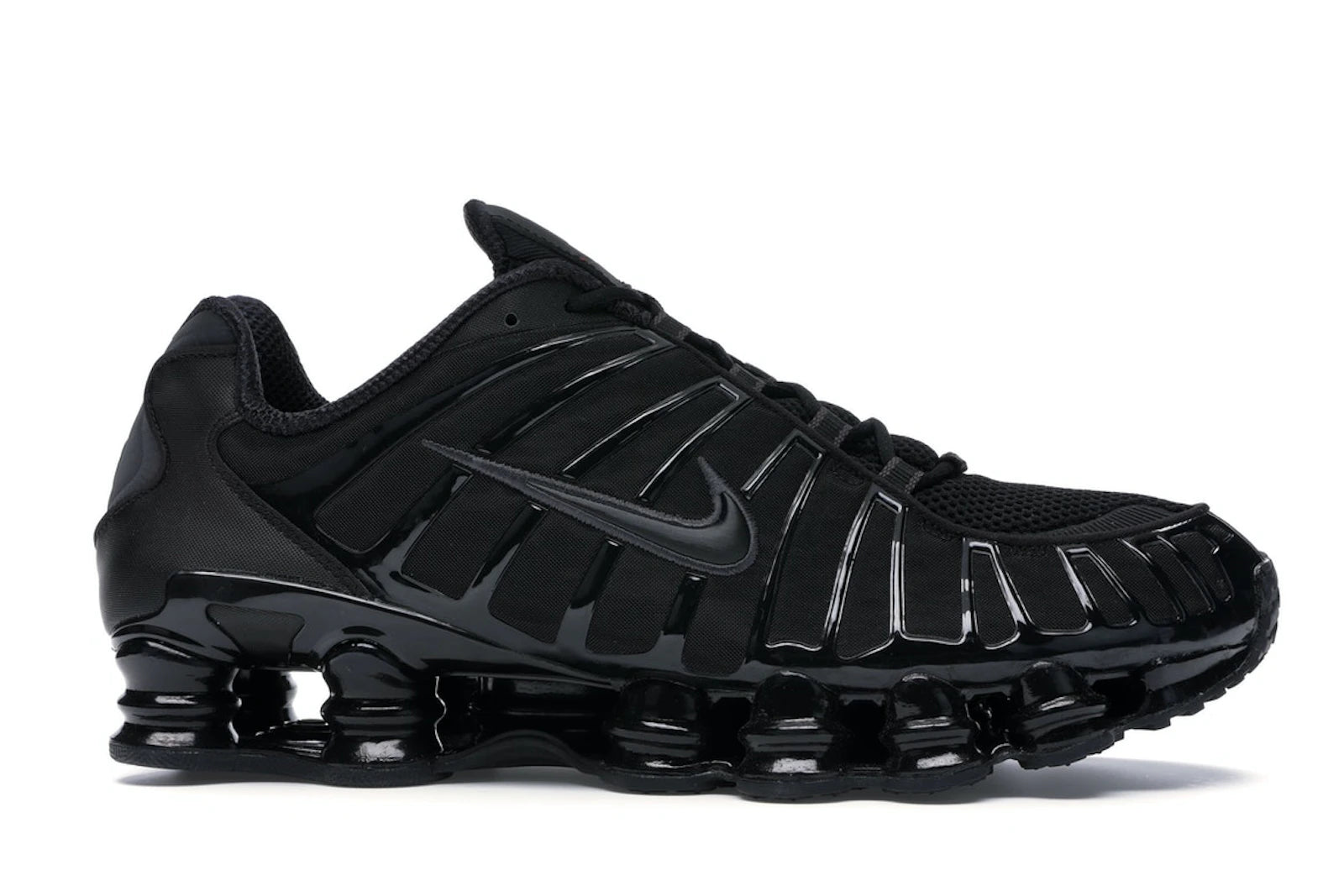 Nike Shox Tl Black Metallic Hematite - Black/Black-Metallic Hematite-Max Orange - AV3595-002 - 01