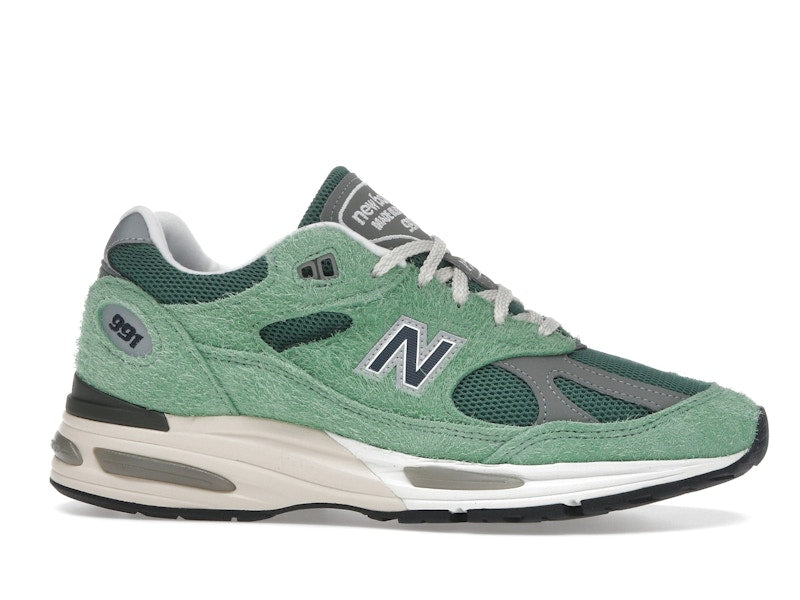 New Balance 991v2 MiUK Mineral Green - Mineral Green/Comfrey/Moon Mist - U991GV2 - 01