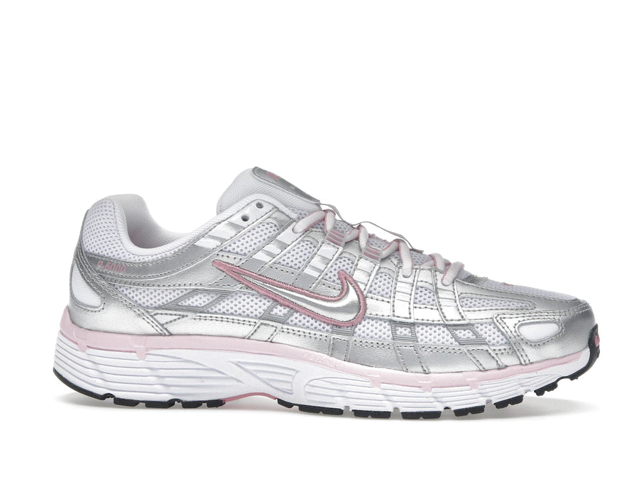 Nike P 6000 White Elemental Pink - White/Elemental Pink/Black/Metallic Silver - BV1021-108 - 01