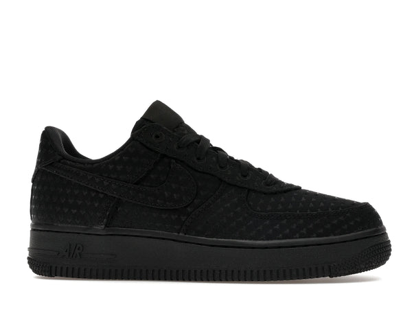 Nike Air Force 1 Low Valentines Day Triple Black (2026) - Black/Black/University Red - IQ9965-001 - 01