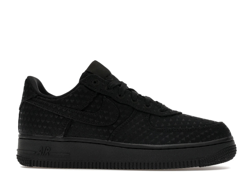 Nike Air Force 1 Low Valentines Day Triple Black (2026) - Black/Black/University Red - IQ9965-001 - 01